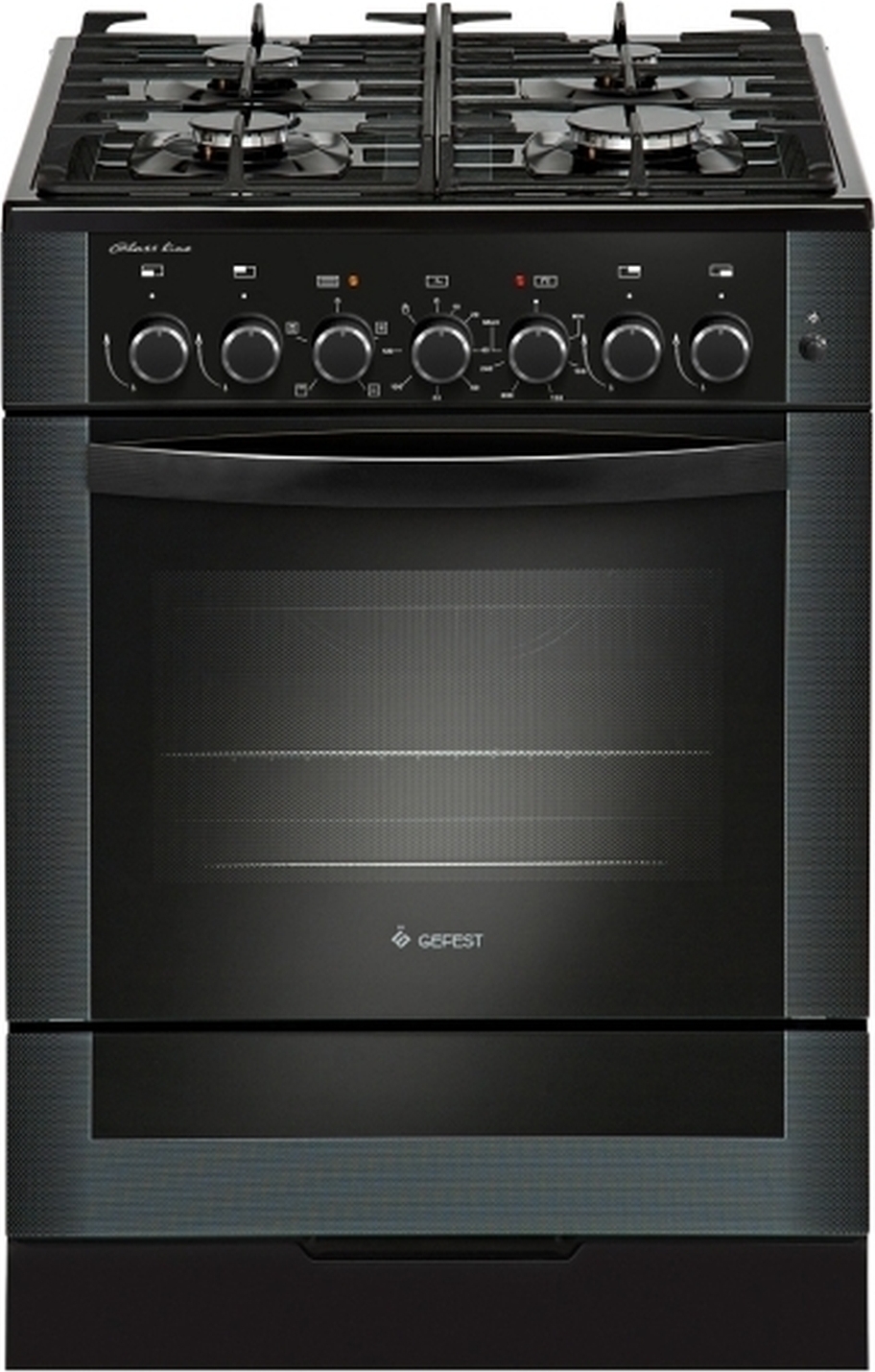 Комбинированная плита Gefest ПГЭ 6502-02 0044, черный