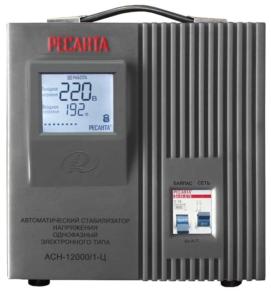 Стабилизатор напряжения РЕСАНТА ACH-12000/1-Ц
