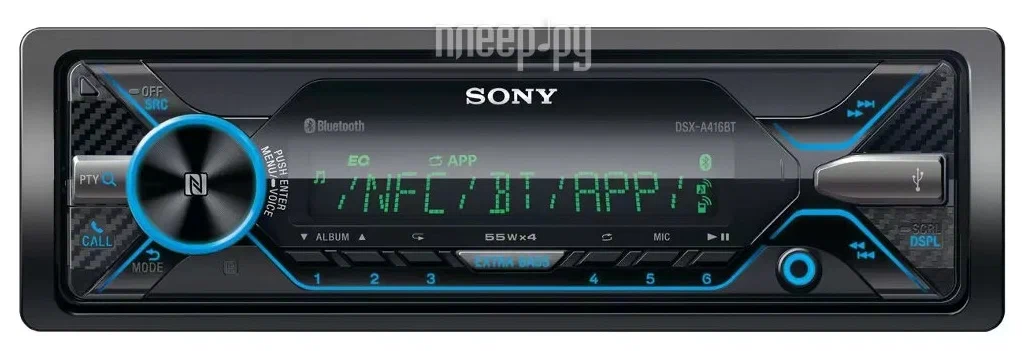 Автомагнитола SONY DSX-A416BT - в Интернет-магазине АстМаркет