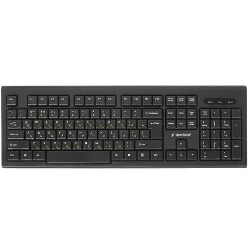 Клавиатура Gembird KB-8354U-BL Black