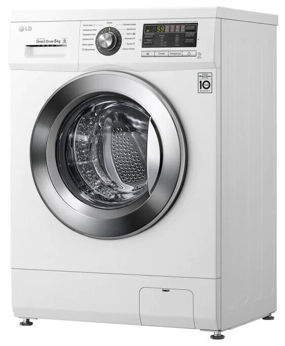 Обзор стиральных машин LG 5 кг: мощность, размеры, вес и функции