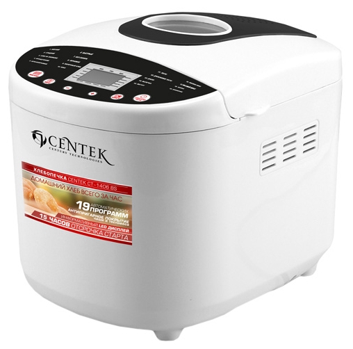 Купить хлебопечка centek ct-1406, белый в Волгограде, Астрахани и ...