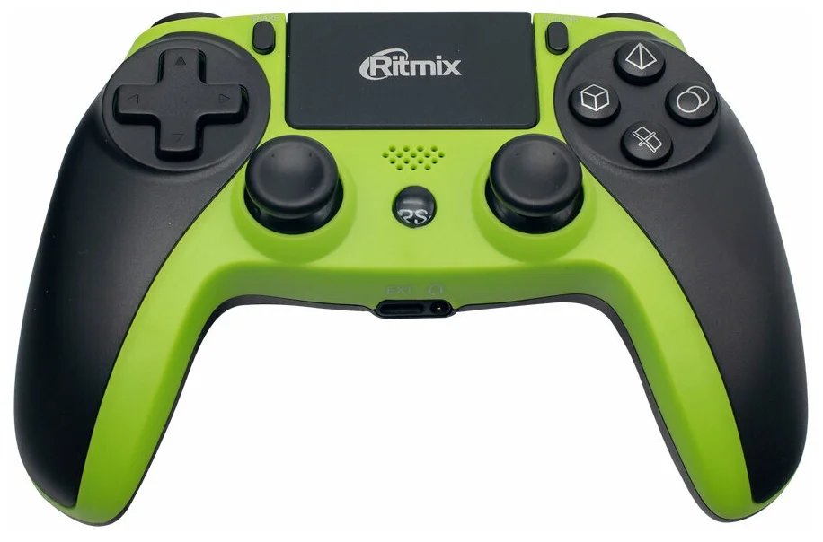 Купить геймпад ritmix gp-062bth black\green в Волгограде, Астрахани и ...