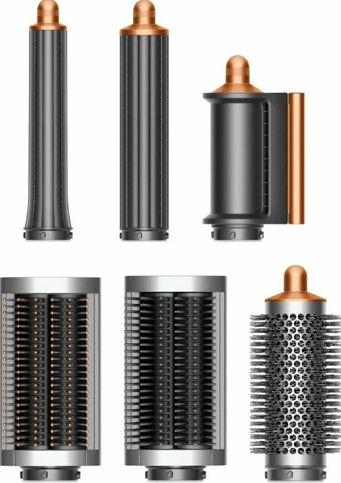 Мультистайлер Dyson Airwrap Complete Long HS05, никель/медь