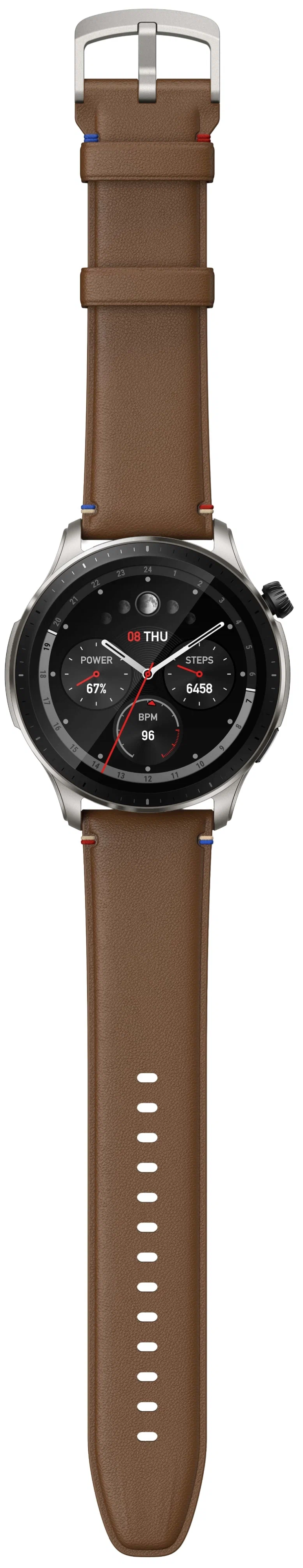 Купить смарт-часы amazfit gtr 4 brown leather в Волгограде, Астрахани и ...
