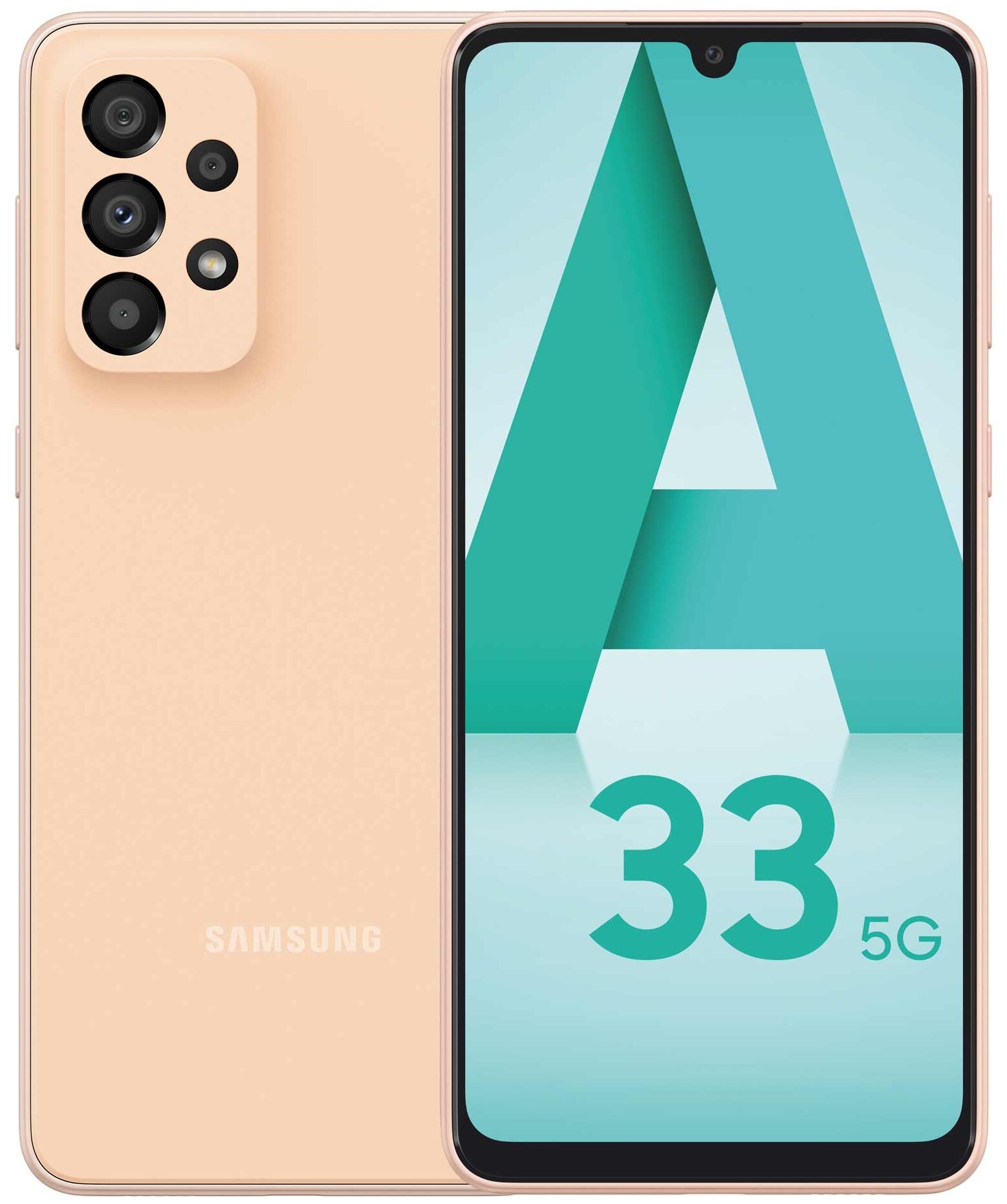 Смартфон Samsung Galaxy A33 5G 6/128Gb Orange (A336B)