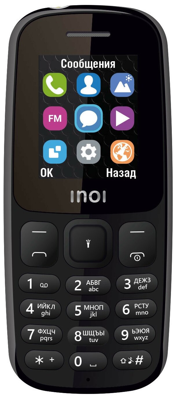 Мобильный телефон INOI 101 Black (B)