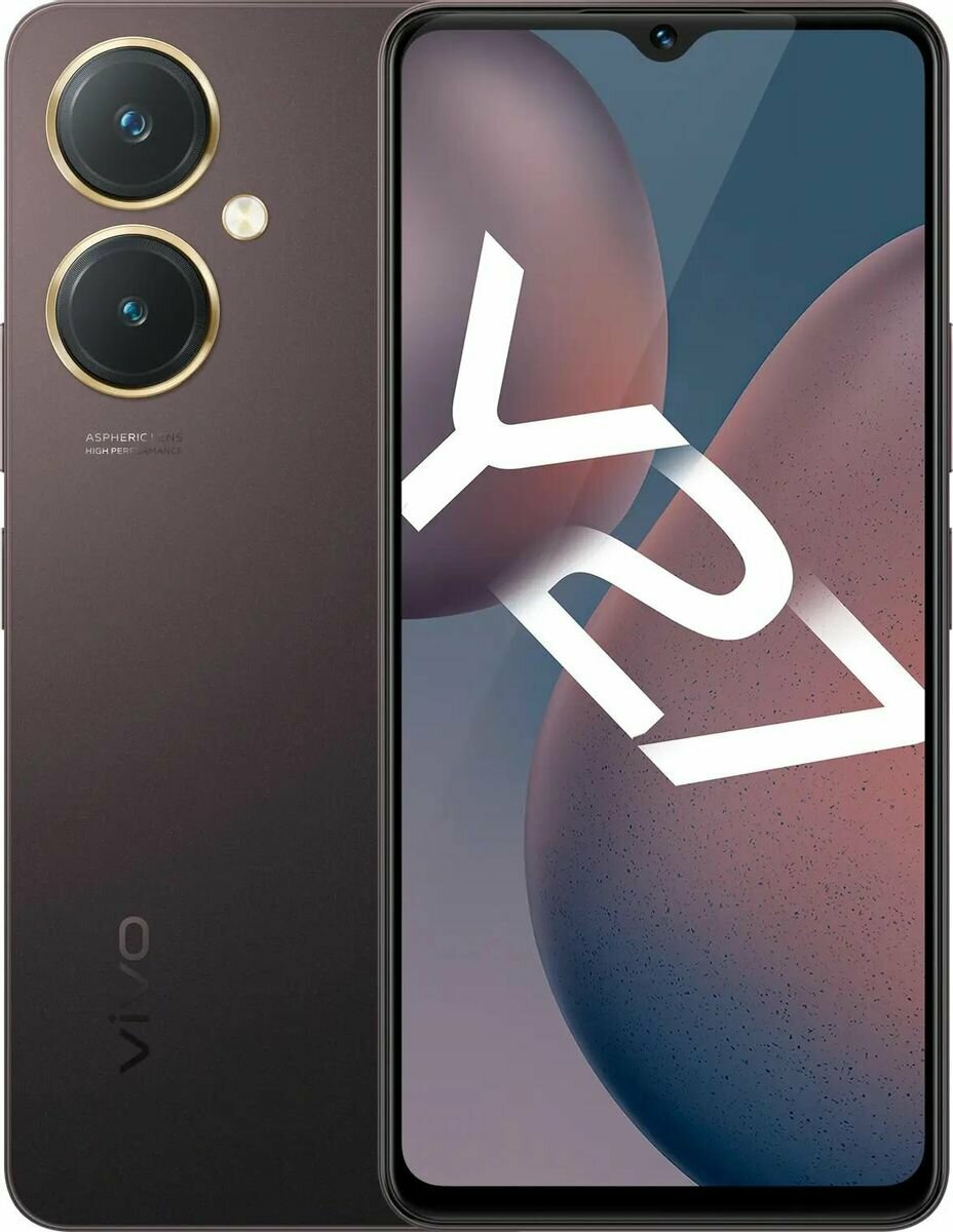 Смартфон VIVO Y27 6/128Gb Black Burgundy