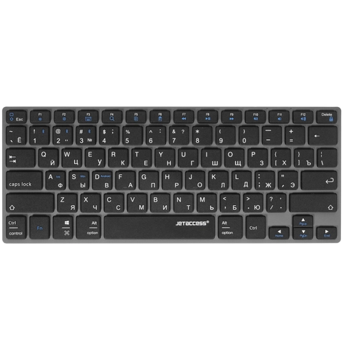 Купить беспроводная клавиатура jetaccess slim line k2 silver в ...