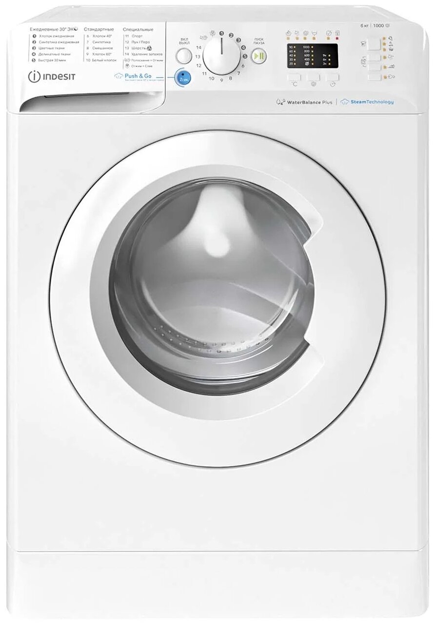 Стиральная машина INDESIT BWSA 61051 WWV RU