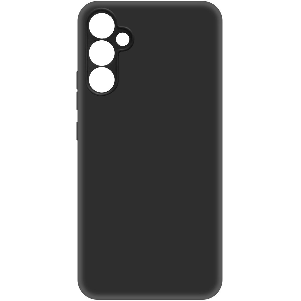 Накладка Krutoff Soft Case для Samsung A34 (Black)