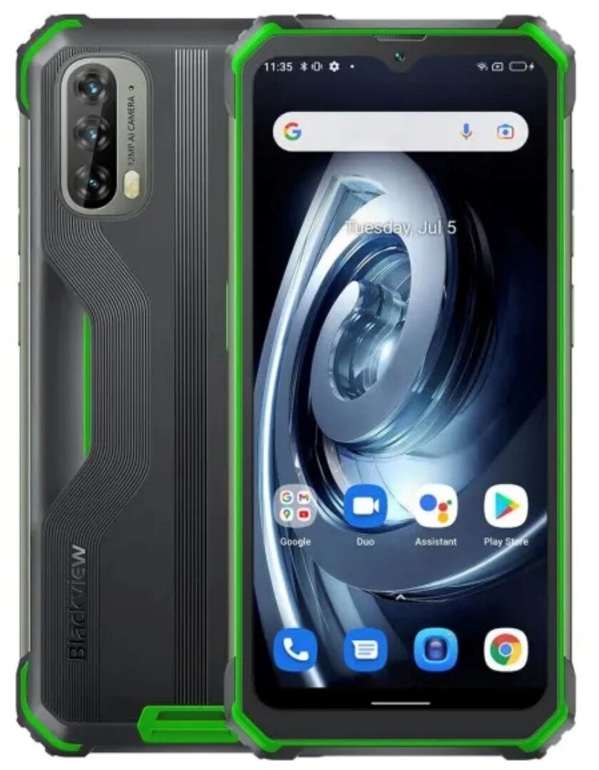 Смартфон Blackview BV7100 6/128Gb IP69 Green