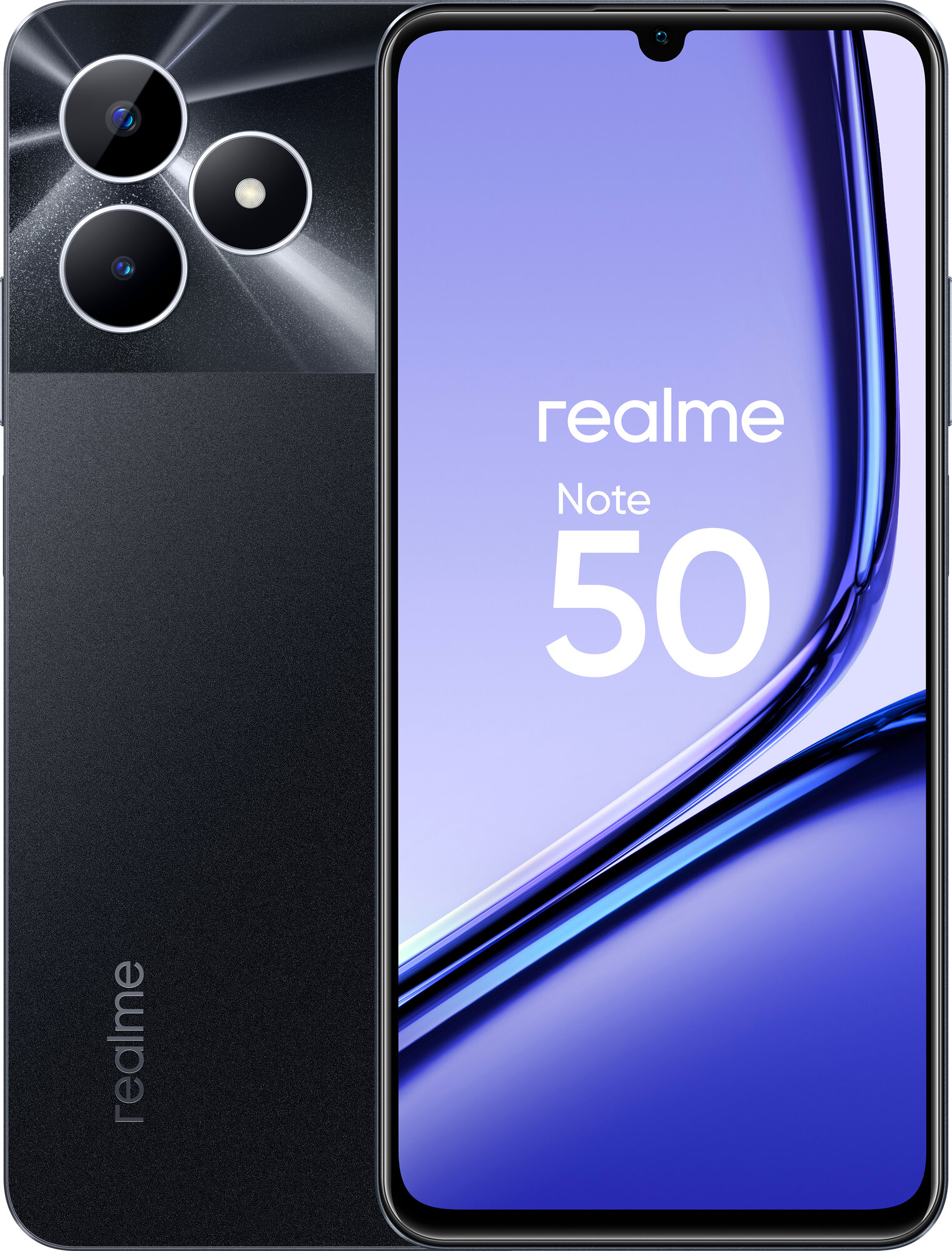 Смартфон REALME Note 50 3/64Gb Midnight Black