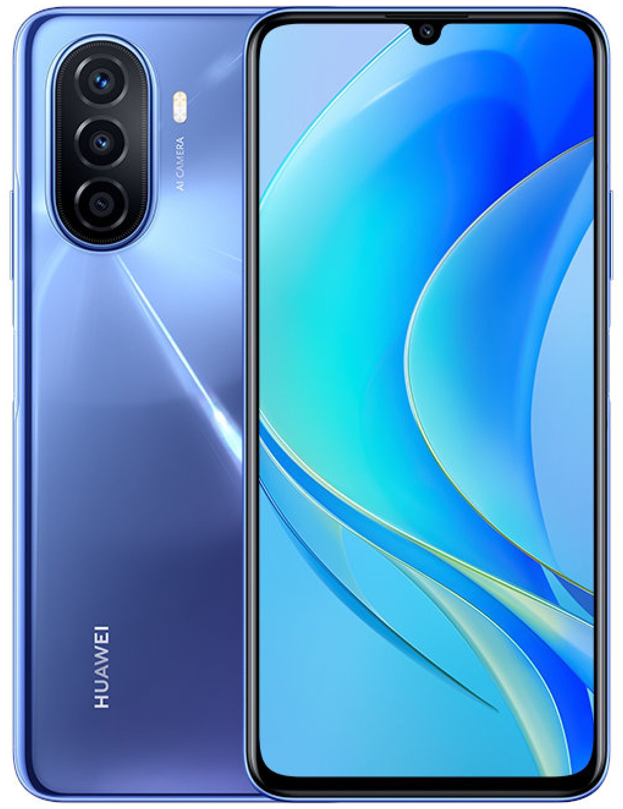 Смартфон HUAWEI Nova Y70 4/128Gb Crystal Blue