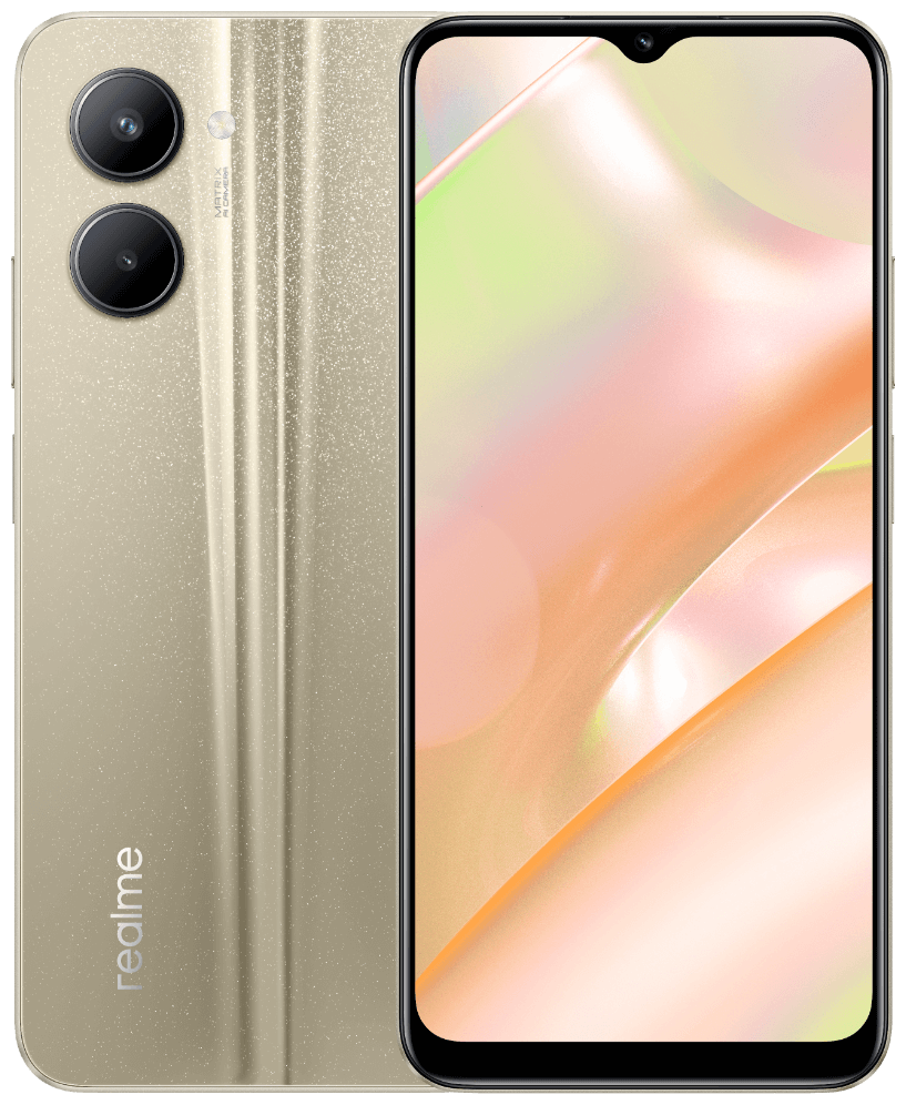 Смартфон Realme C33 4/128Gb Sandy Gold