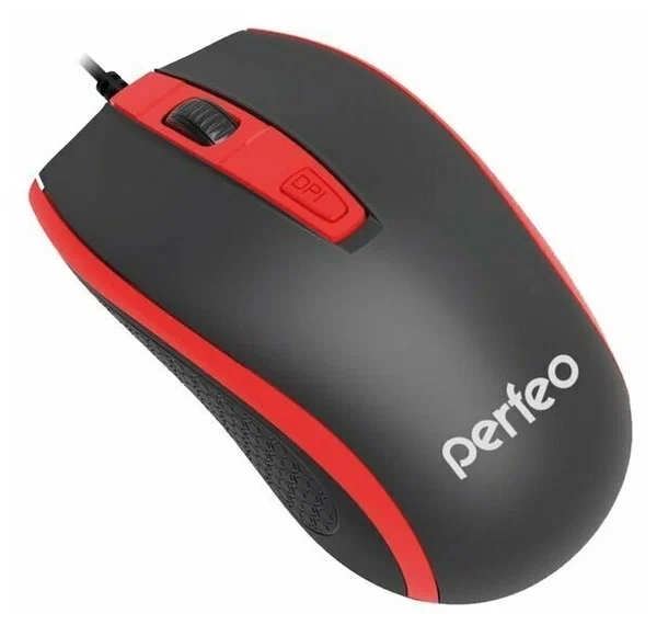 Мышь PERFEO Profil Black/Red