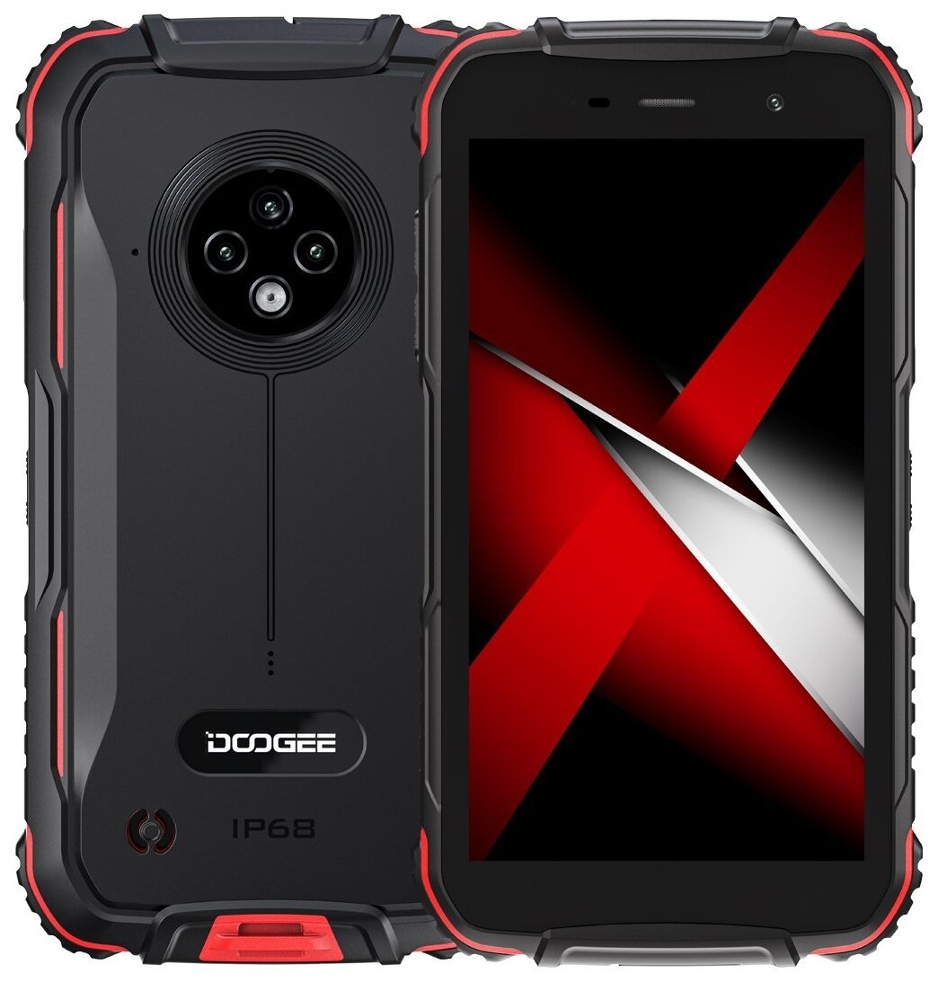 Смартфон Doogee S35T 3/64Gb Flame Red (IP68/IP69K)