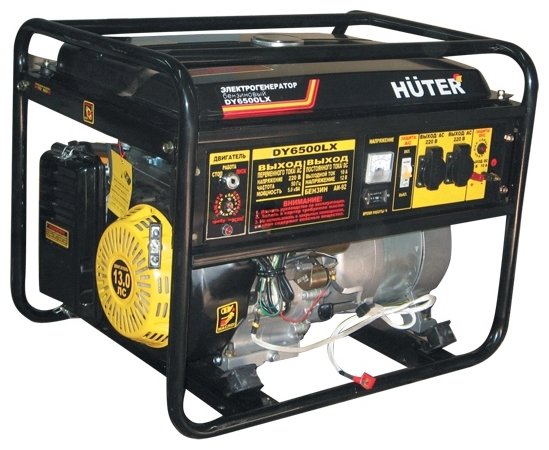 Генератор бензиновый HUTER DY6500LX(эл.стартер)
