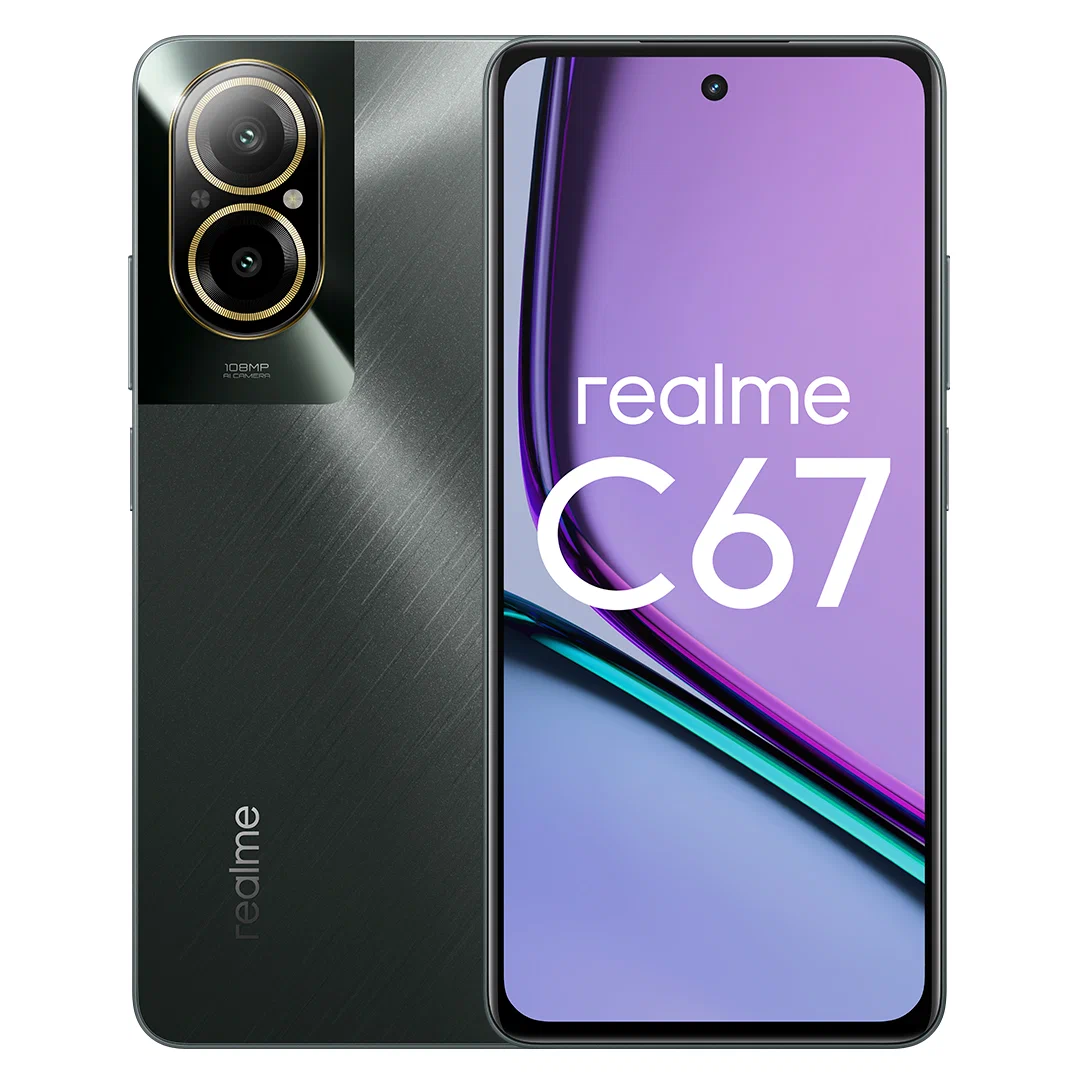 Смартфон REALME C67 6/128Gb Black Rock