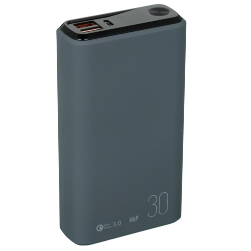 Внешний аккумулятор Olmio QS-30 30000mAh Dark Grey