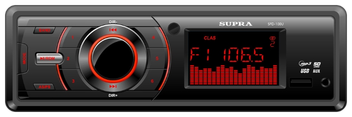 Автомагнитола Supra SFD-100U - в Интернет-магазине АстМаркет