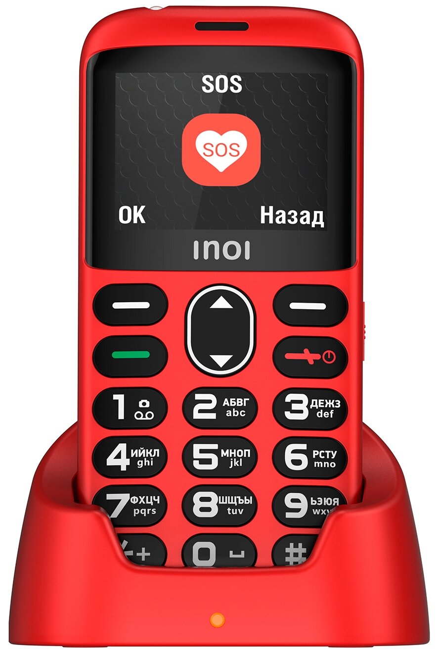 Мобильный телефон INOI 118B Red