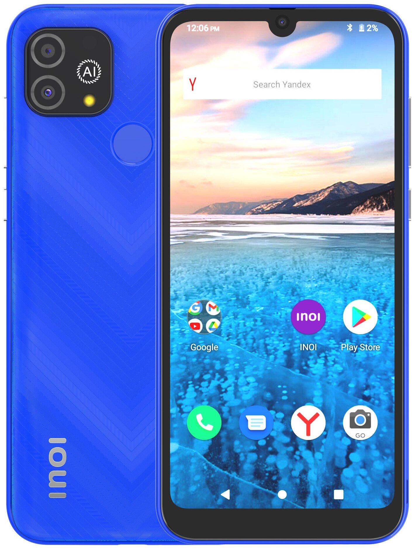 Смартфон INOI A62 Lite 2/64Gb Blue