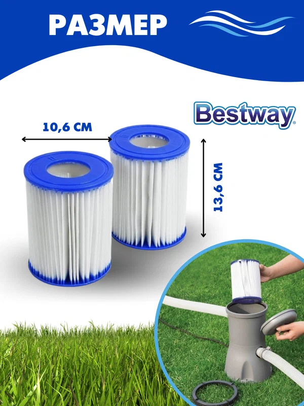 Bestway картридж для фильтр насосов тип ii. Bestway 58094. картридж для фильтра бассейна bestway 58383. картридж bestway 58094. картридж для фильтр-насоса для бассейна bestway 58094 bw 2 шт..