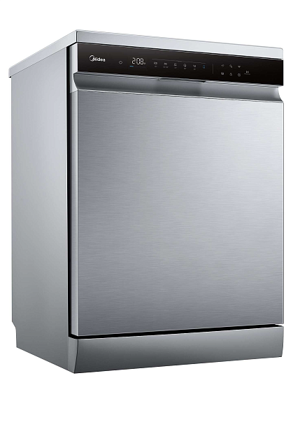 Купить посудомоечная машина 60 см midea mfd60s350si, серебристый в ...