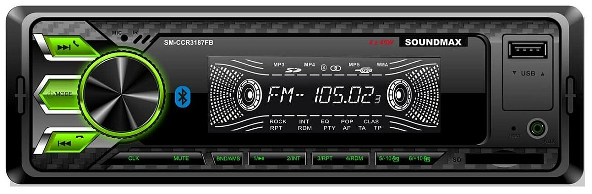 Автомагнитола Soundmax SM-CCR3187FB - в Интернет-магазине АстМаркет