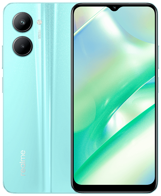 Смартфон Realme C33 4/128Gb Aqua Blue