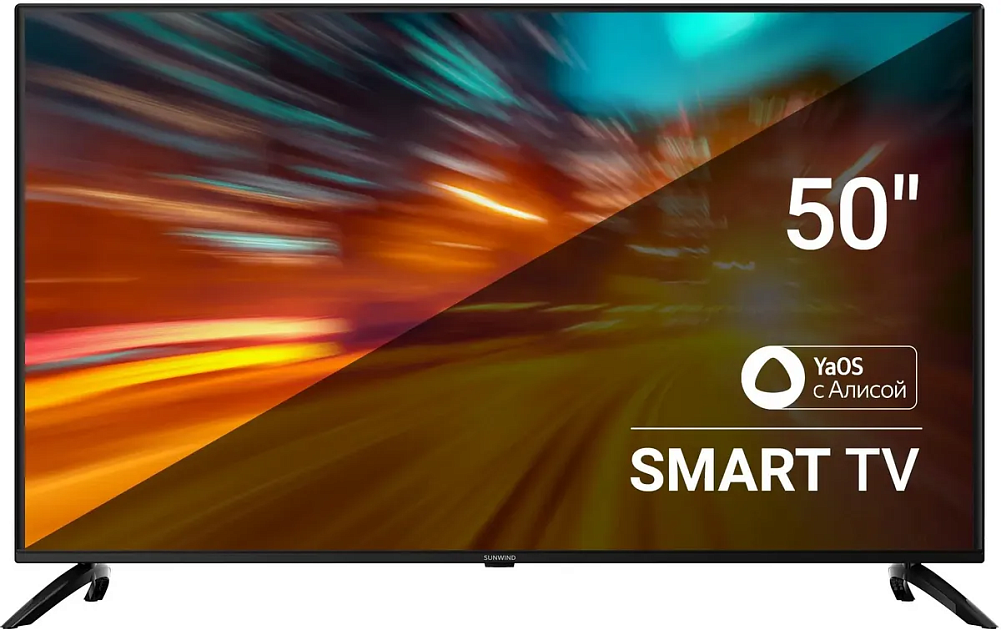 Купить телевизор sunwind sun-led50xu400 (smarttv, ultrahd) в Волгограде ...