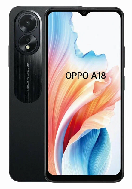 Купить смартфон oppo a18 4/128gb black в Волгограде, Астрахани и других ...