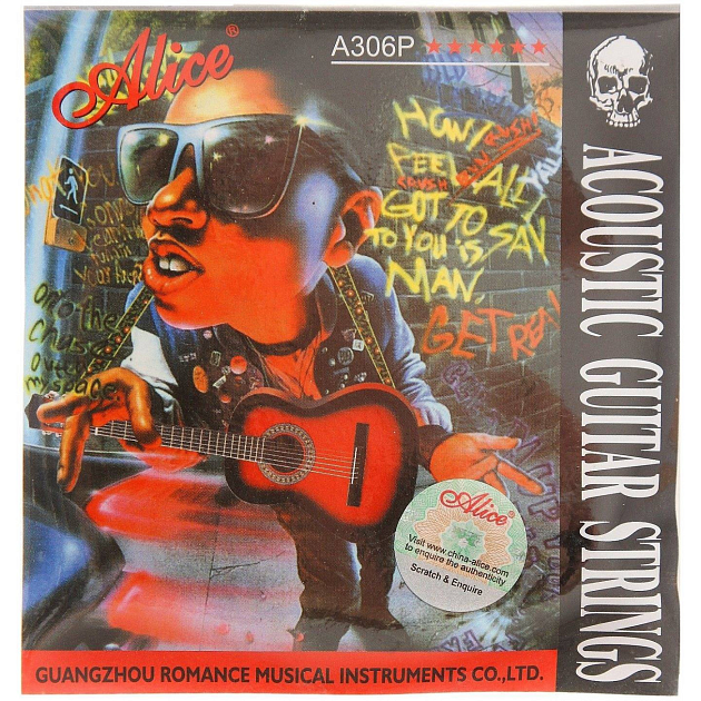 Купить струны для акустической гитары alice a306-sl metal в Волгограде ...