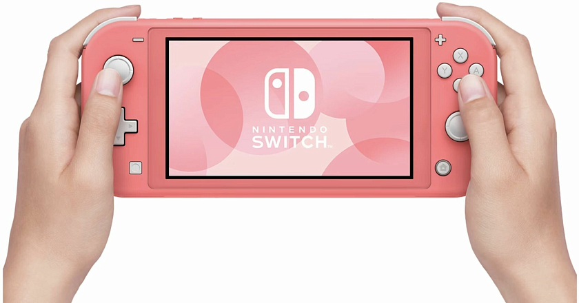 Купить игровая приставка nintendo switch lite (coral) (hdh-s-pazaa