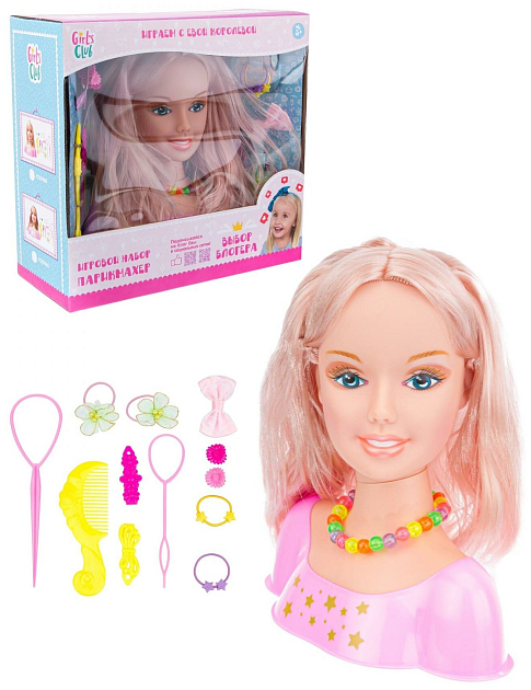 Игровой набор "Парикмахер" "Girl's Club" (IT107461) (голова куклы для ...