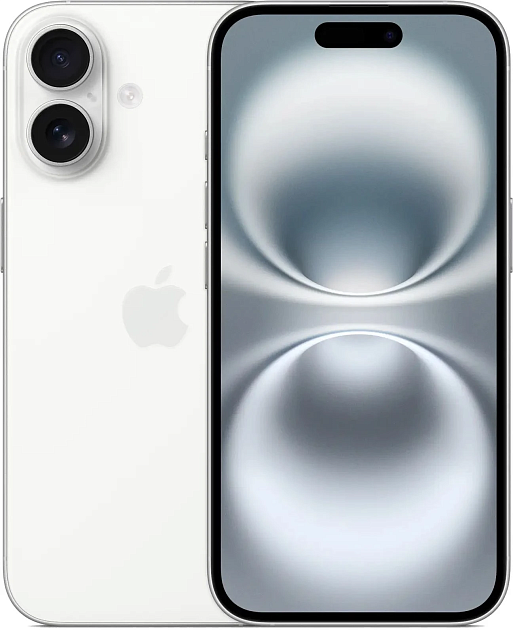 Купить смартфон apple iphone 16 256gb white (dual sim) в Волгограде ...