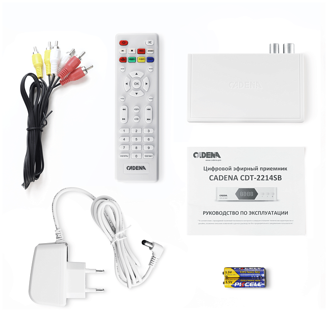 Купить цифровой ресивер cadena cdt-2214sb (dvb-t2) в Волгограде ...